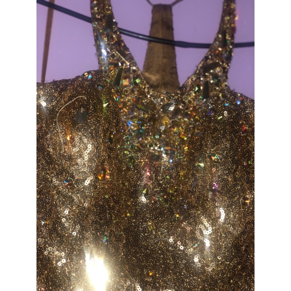 ✨Offers welcome 🌟Gold party dress - Picture 8 of 8